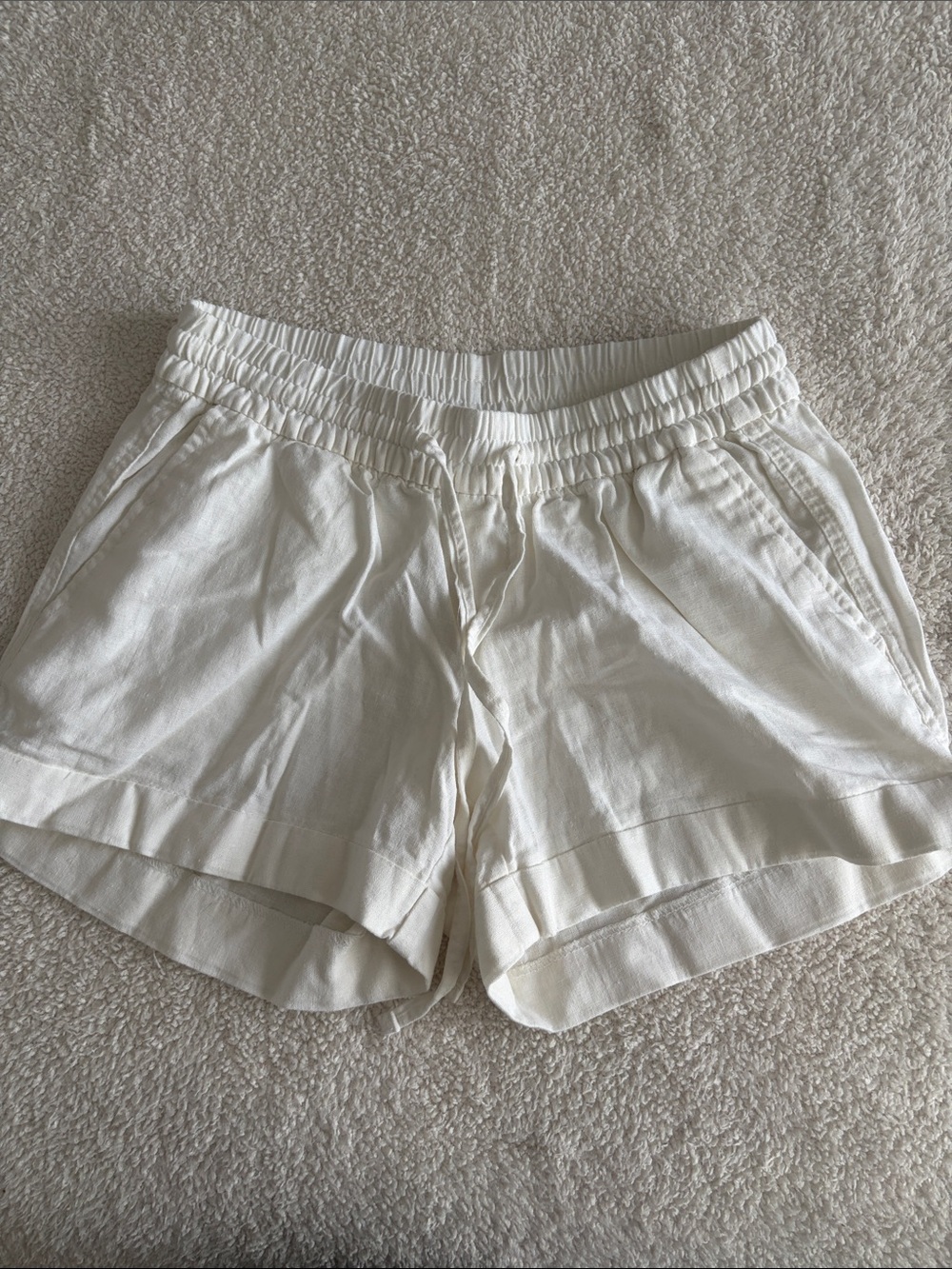 Women's Linen Relaxed Shorts